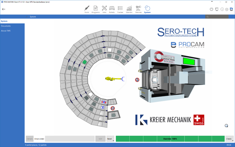 mit Teileautomation